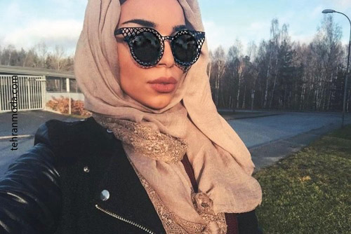 مریم مفید بلاگر با حجاب